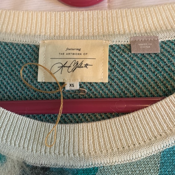 Anthropologie. Llama sweater. New without tags. - Picture 2 of 3